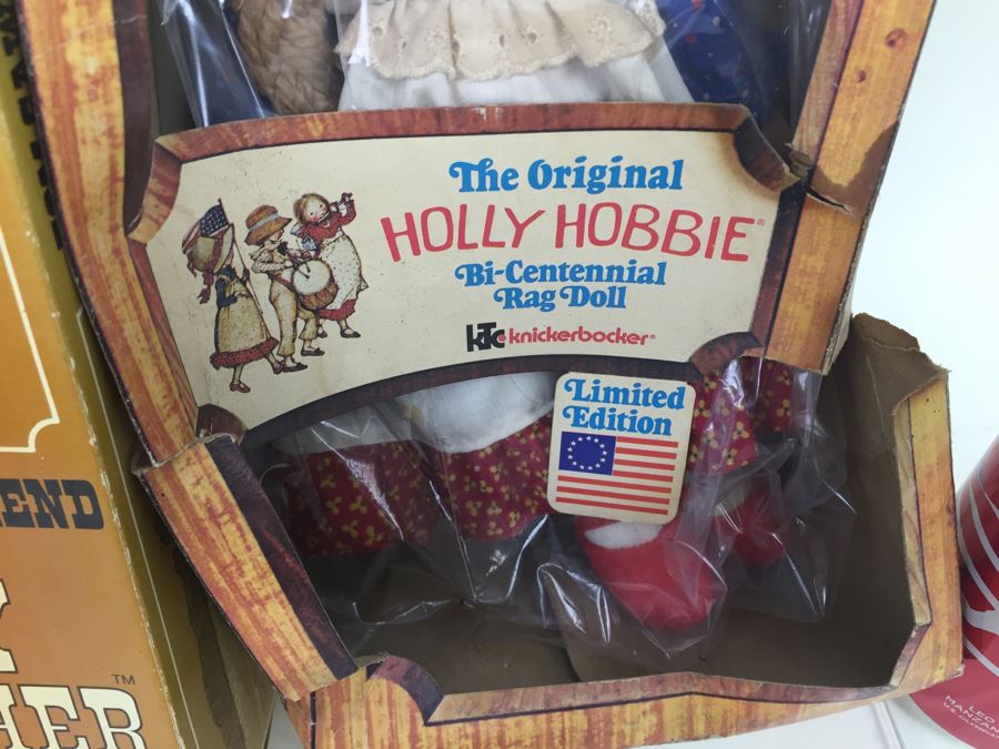 Collection Of Holly Hobbie Rag Dolls And Becky Thatcher Rag Doll Knickerbocker [Photo 11]