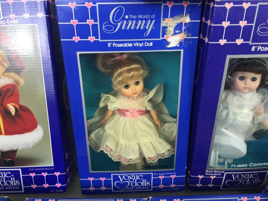 Collection Of Ginny Vogue Dolls New In Box 1984 1986 [Photo 8]