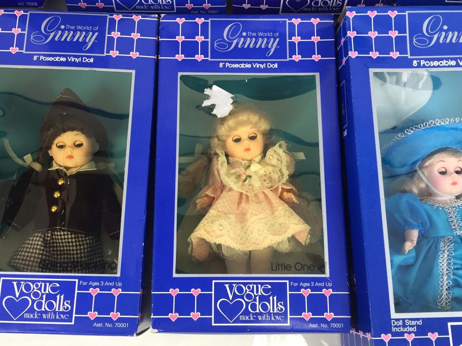 Collection Of Ginny Vogue Dolls New In Box 1984 1986 [Photo 20]