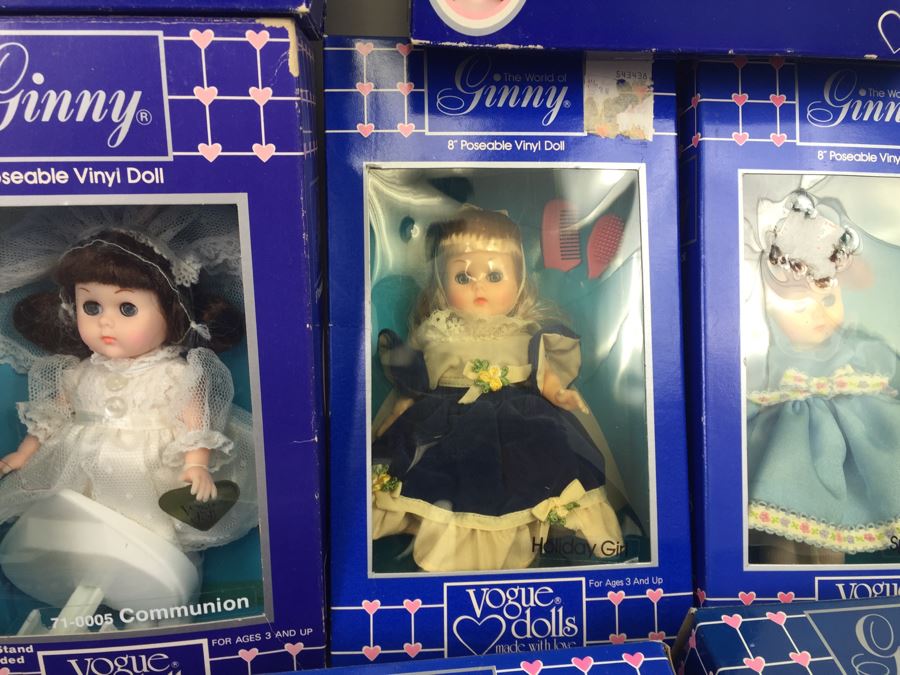 Collection Of Ginny Vogue Dolls New In Box 1984 1986 [Photo 3]