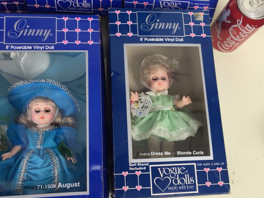 Collection Of Ginny Vogue Dolls New In Box 1984 1986 [Photo 24]