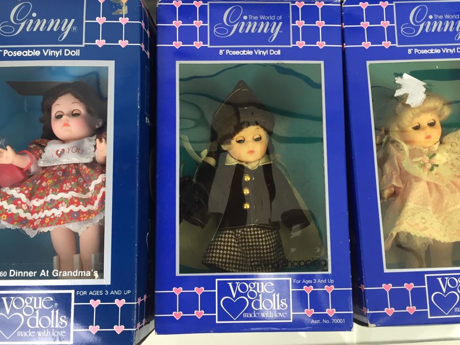 Collection Of Ginny Vogue Dolls New In Box 1984 1986 [Photo 26]
