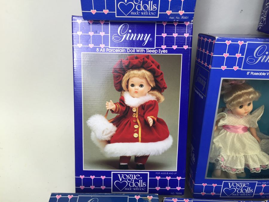 Collection Of Ginny Vogue Dolls New In Box 1984 1986 [Photo 6]