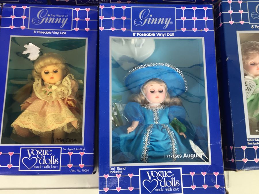 Collection Of Ginny Vogue Dolls New In Box 1984 1986 [Photo 22]
