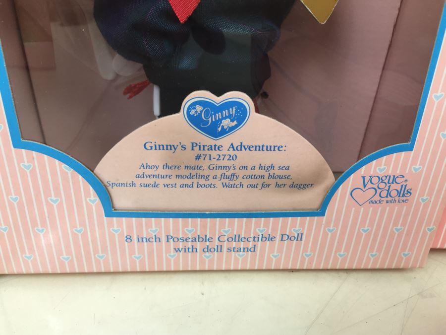 Collection Of Ginny Vogue Dolls And Accessories New In Box 1988 1989 [Photo 7]