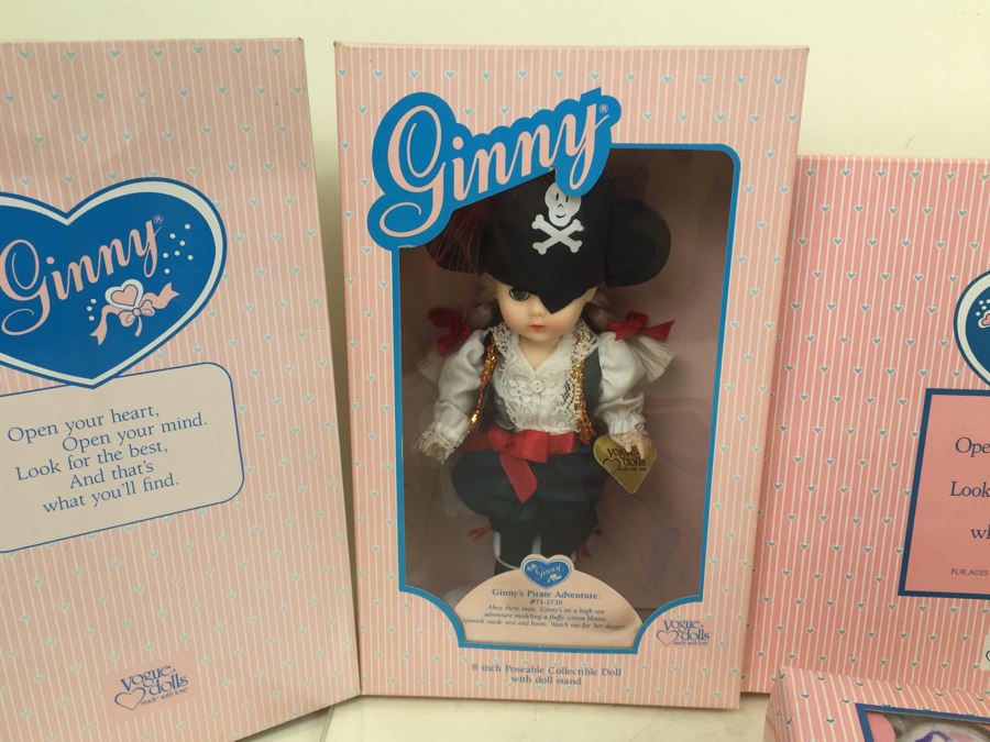 Collection Of Ginny Vogue Dolls And Accessories New In Box 1988 1989 [Photo 2]