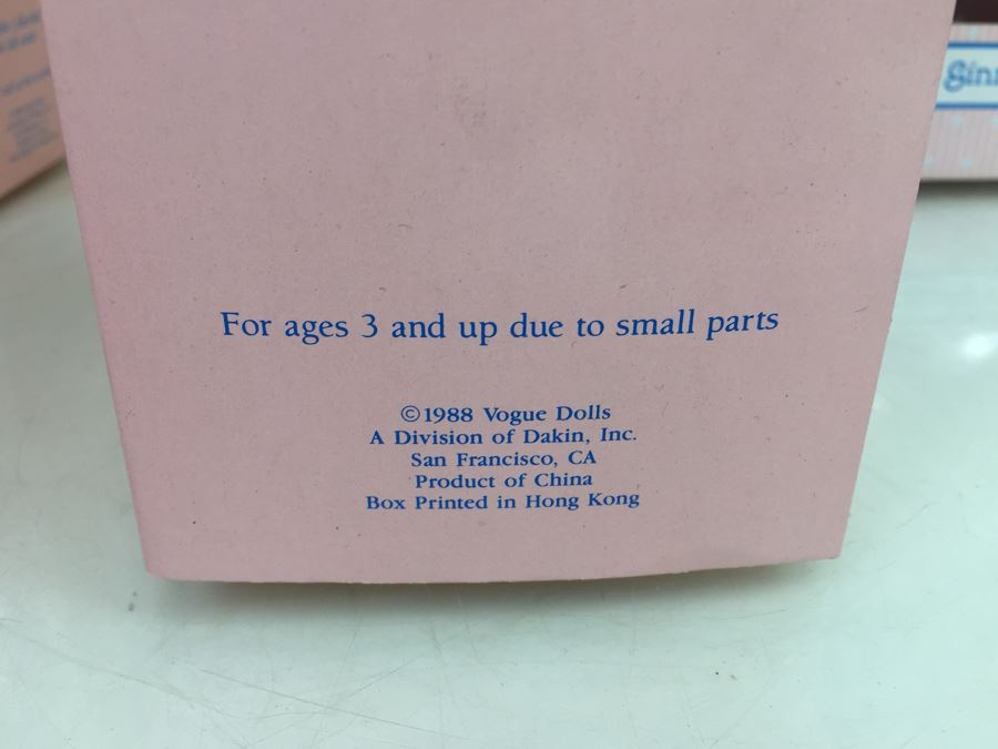 Collection Of Ginny Vogue Dolls And Accessories New In Box 1988 1989 [Photo 21]