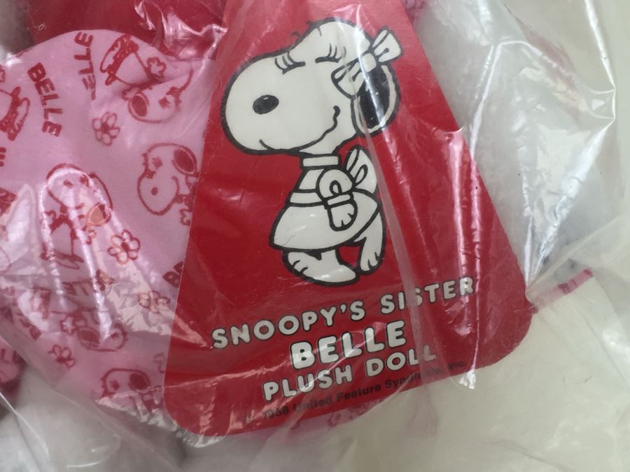 Snoopy And Belle Plush Toy Lot [Photo 3]