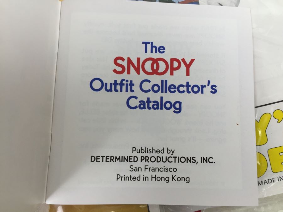 MEGA Lot Of SNOOPY Collector's Outfits Clothes Dog Clothes [Photo 4]