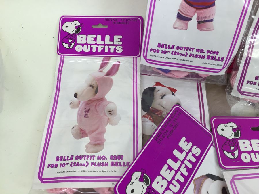 Large Lot Of BELLA SNOOPY's Sister Collector's Outfits Clothes Dog Clothes [Photo 9]
