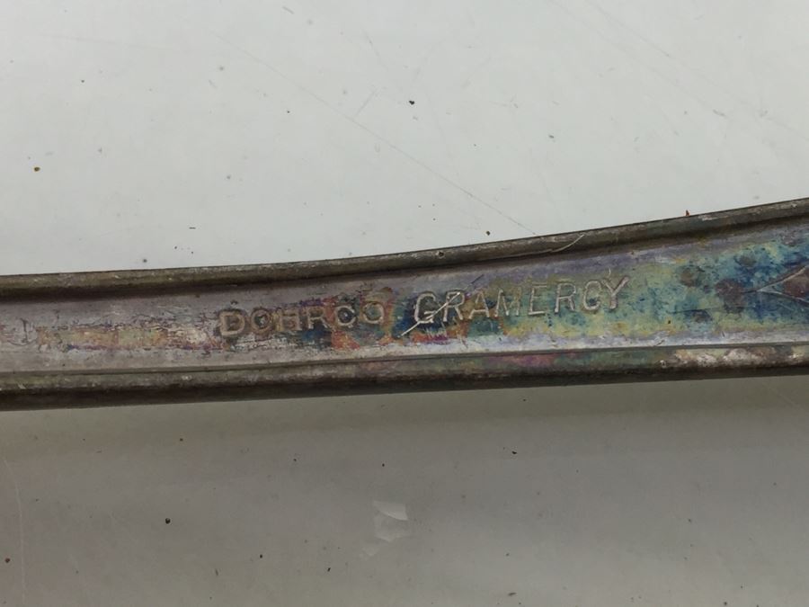 Keepsake Box Drawer Lot USN Navy Wall Plaques, Tins, Metal Playing Card Case, Flask [Photo 21]