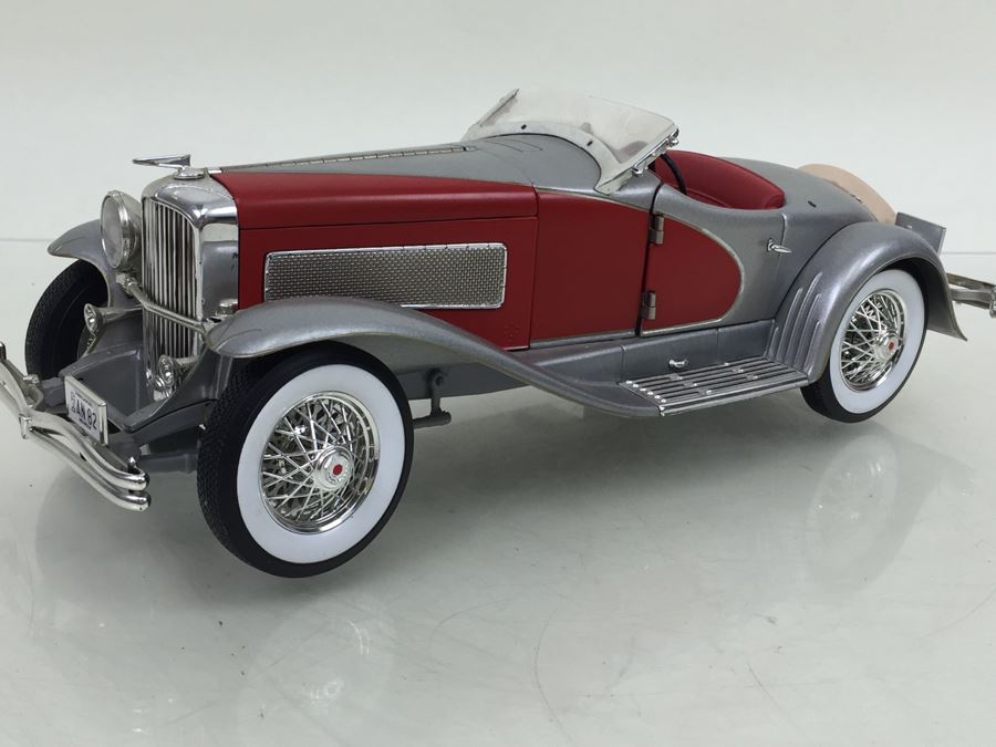 Ertl 1:18 1935 Duesenberg SSJ Diecast Model Metal Car Red [Photo 4]