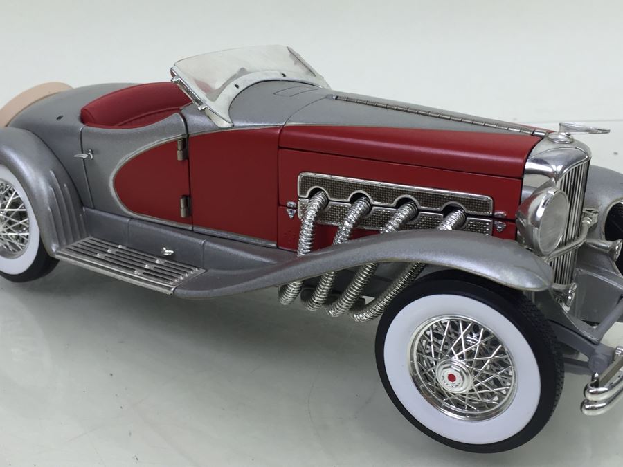Ertl 1:18 1935 Duesenberg SSJ Diecast Model Metal Car Red [Photo 5]