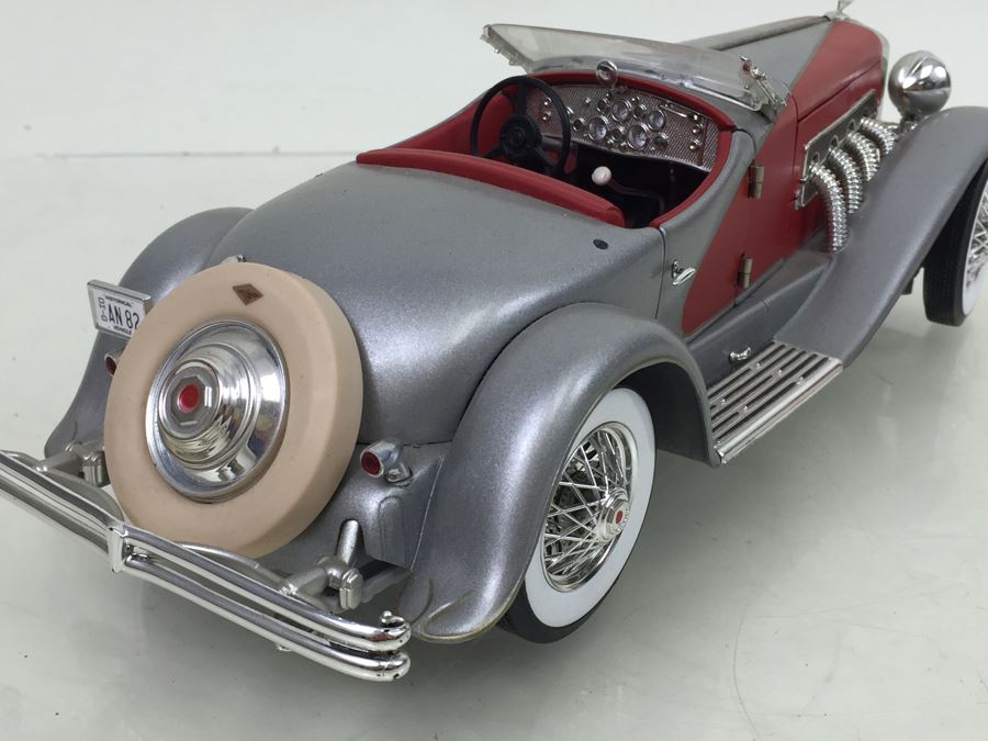 Ertl 1:18 1935 Duesenberg SSJ Diecast Model Metal Car Red [Photo 8]