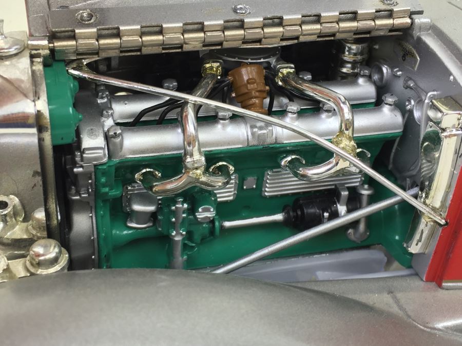 Ertl 1:18 1935 Duesenberg SSJ Diecast Model Metal Car Red [Photo 3]