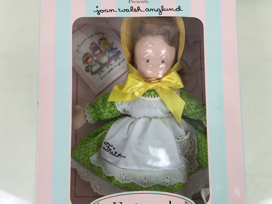Madame Alexander Presents Joan Walsh Anglund Dolls Friend, Love And Joy New In Box With Books 2001 [Photo 11]