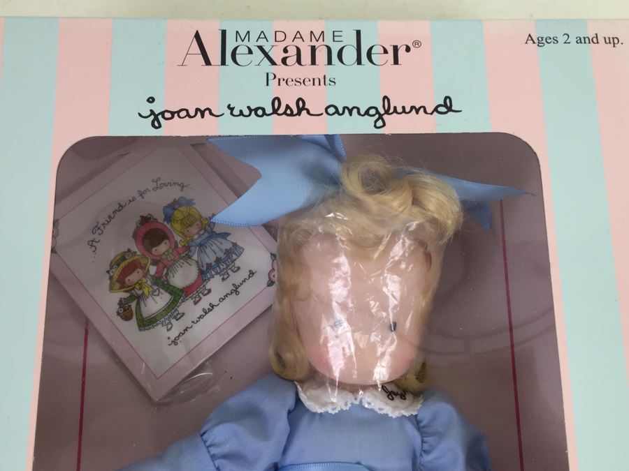 Madame Alexander Presents Joan Walsh Anglund Dolls Friend, Love And Joy New In Box With Books 2001 [Photo 22]