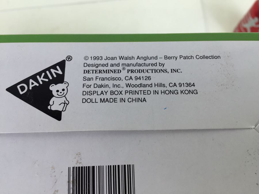 Berry Patch Collection Dolls By Joan Walsh Anglund New In Box [Photo 20]