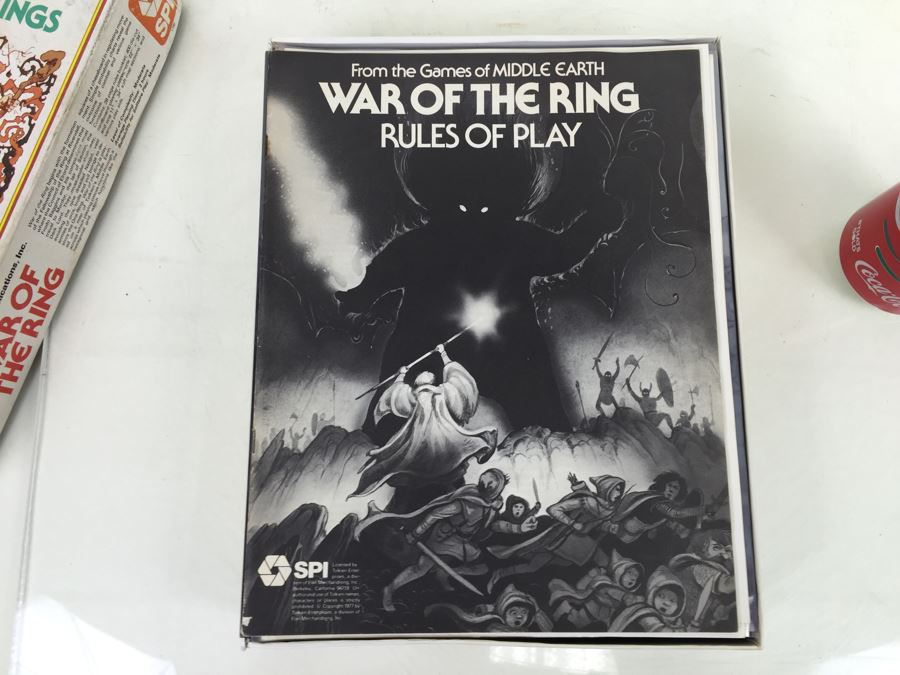 SPI War Of The Ring Game Based On J.R.R. Tolkien's The Lord Of The Rings Vintage 1977 [Photo 15]