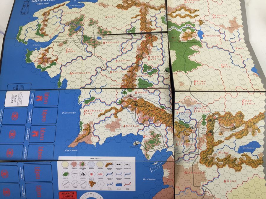 SPI War Of The Ring Game Based On J.R.R. Tolkien's The Lord Of The Rings Vintage 1977 [Photo 3]