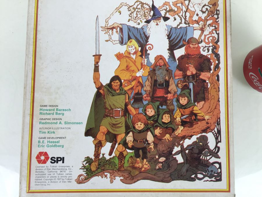 SPI War Of The Ring Game Based On J.R.R. Tolkien's The Lord Of The Rings Vintage 1977 [Photo 5]