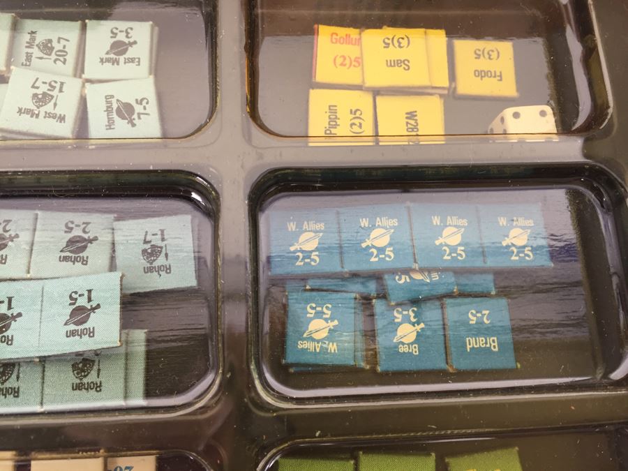 SPI War Of The Ring Game Based On J.R.R. Tolkien's The Lord Of The Rings Vintage 1977 [Photo 24]