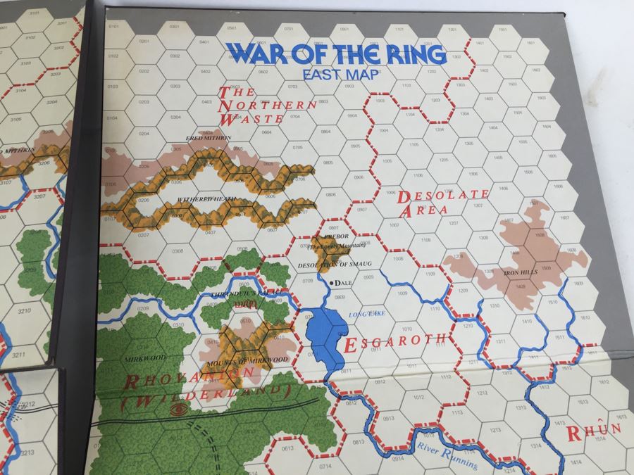 SPI War Of The Ring Game Based On J.R.R. Tolkien's The Lord Of The Rings Vintage 1977 [Photo 27]