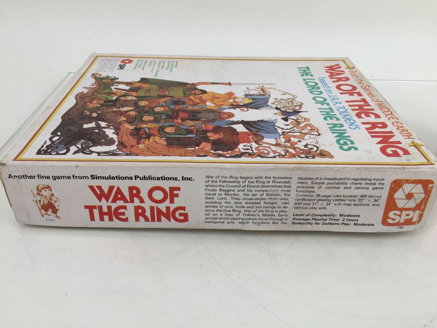 SPI War Of The Ring Game Based On J.R.R. Tolkien's The Lord Of The Rings Vintage 1977 [Photo 13]