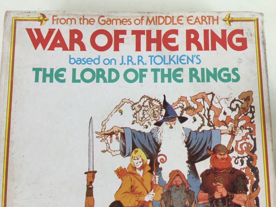 SPI War Of The Ring Game Based On J.R.R. Tolkien's The Lord Of The Rings Vintage 1977 [Photo 4]