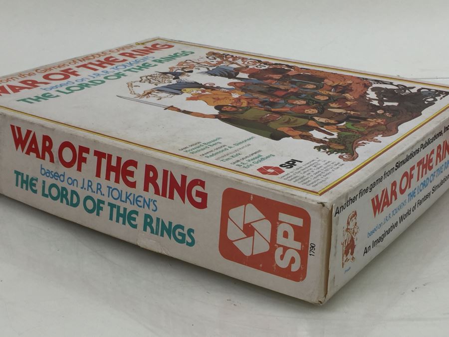 SPI War Of The Ring Game Based On J.R.R. Tolkien's The Lord Of The Rings Vintage 1977 [Photo 11]