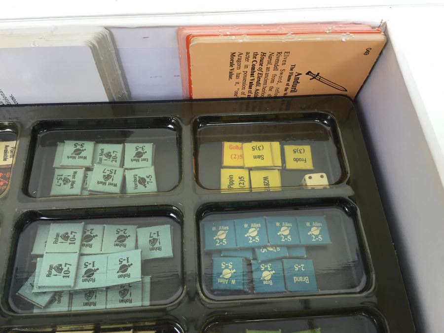 SPI War Of The Ring Game Based On J.R.R. Tolkien's The Lord Of The Rings Vintage 1977 [Photo 22]