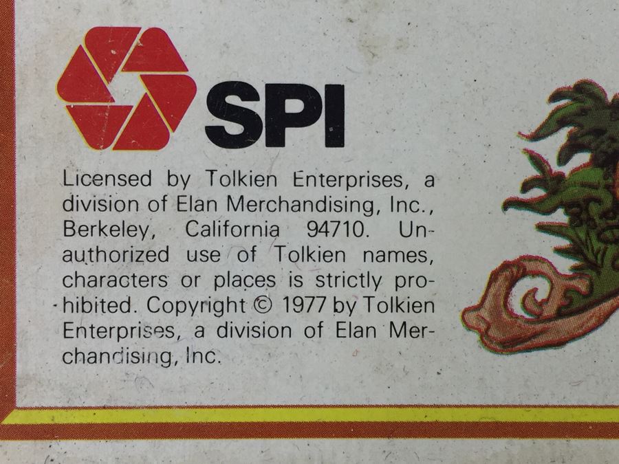 SPI War Of The Ring Game Based On J.R.R. Tolkien's The Lord Of The Rings Vintage 1977 [Photo 10]