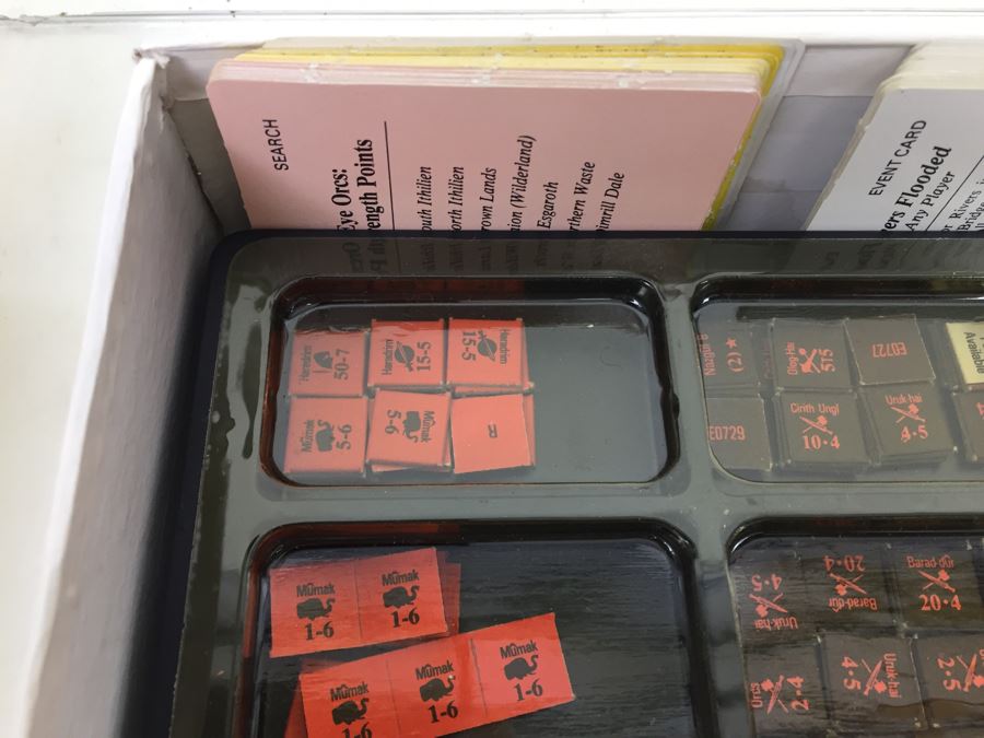 SPI War Of The Ring Game Based On J.R.R. Tolkien's The Lord Of The Rings Vintage 1977 [Photo 20]