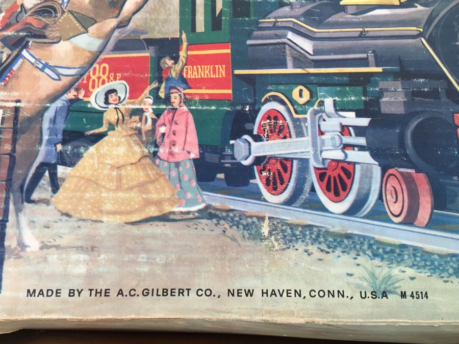 American Flyer Frontiersman Electric Train Set A.C. Gilbert Co. Civil War Train Set [Photo 6]