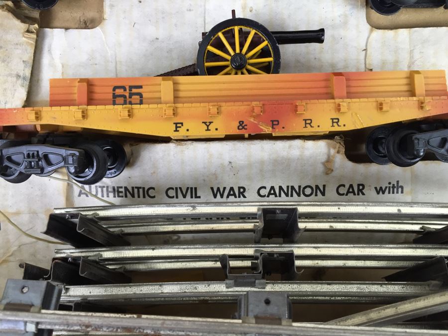 American Flyer Frontiersman Electric Train Set A.C. Gilbert Co. Civil War Train Set [Photo 21]