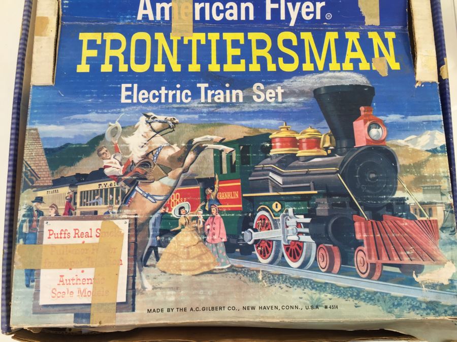 American Flyer Frontiersman Electric Train Set A.C. Gilbert Co. Civil War Train Set [Photo 5]