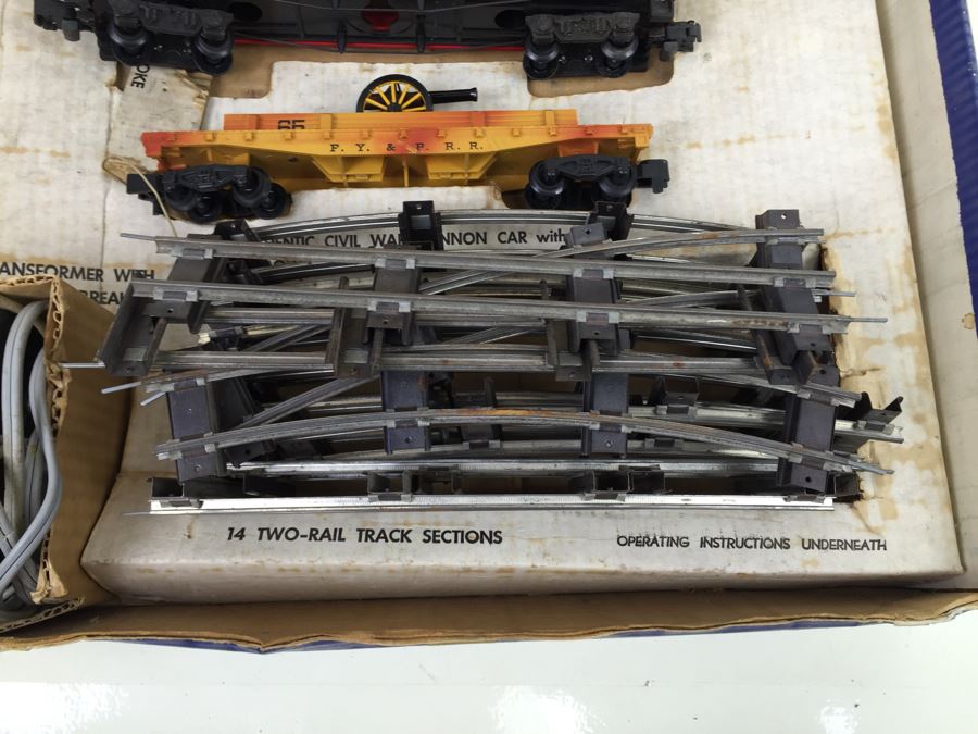 American Flyer Frontiersman Electric Train Set A.C. Gilbert Co. Civil War Train Set [Photo 23]