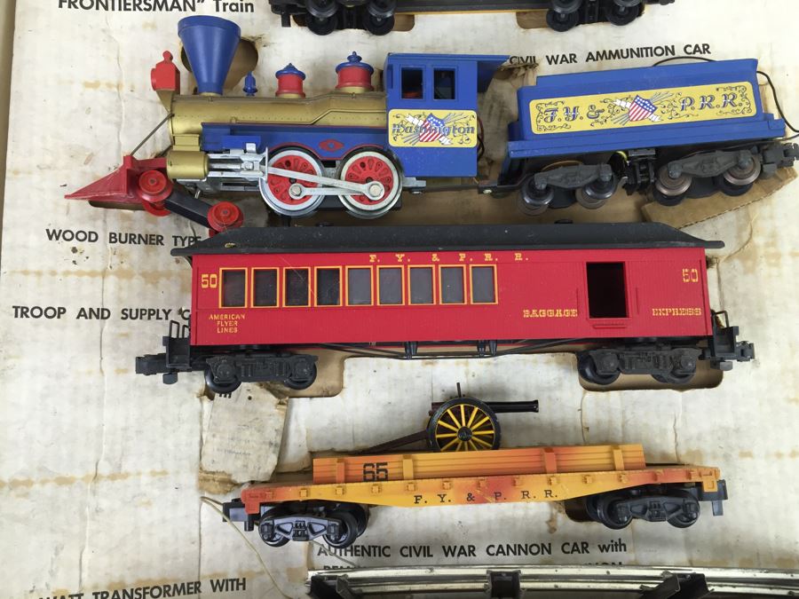 American Flyer Frontiersman Electric Train Set A.C. Gilbert Co. Civil War Train Set [Photo 3]
