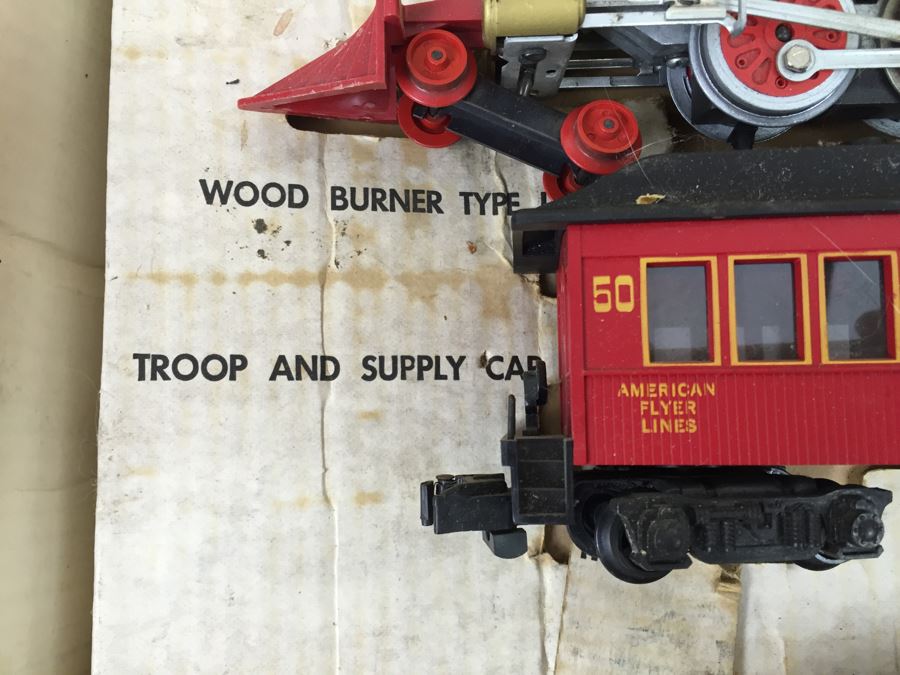 American Flyer Frontiersman Electric Train Set A.C. Gilbert Co. Civil War Train Set [Photo 16]