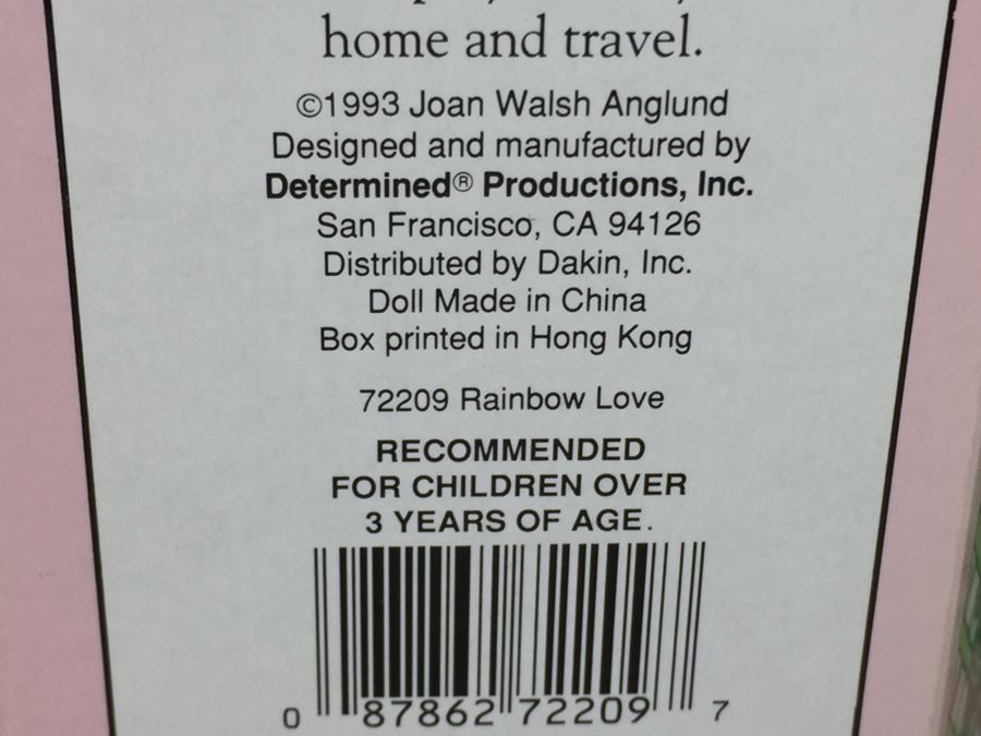 Joan Walsh Anglund Pocket Dolls New In Box 1993 [Photo 12]