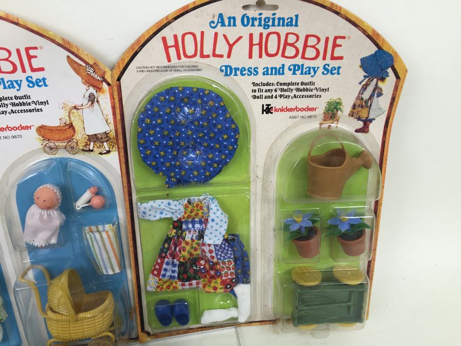 Holly Hobbie Dress And Play Sets Plus Holly Hobbie's Friend Amy Doll And Play Sets And Collector's Case [Photo 8]
