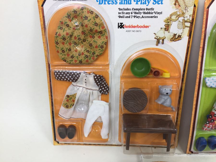 Holly Hobbie Dress And Play Sets Plus Holly Hobbie's Friend Amy Doll And Play Sets And Collector's Case [Photo 5]