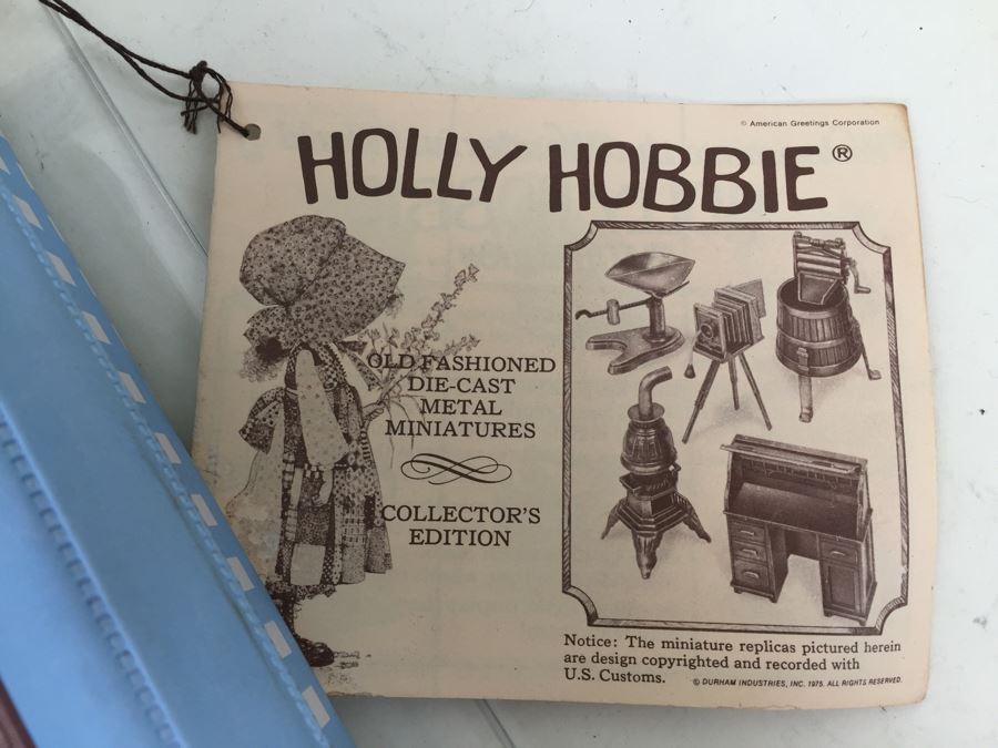 Holly Hobbie Dress And Play Sets Plus Holly Hobbie's Friend Amy Doll And Play Sets And Collector's Case [Photo 18]