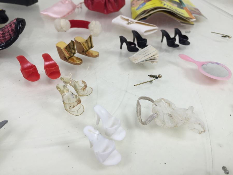 Huge Lot Of Barbie Doll Clothes And Accessories [Photo 22]