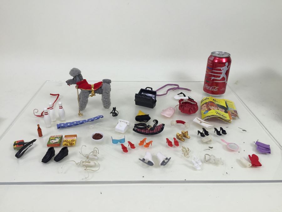 Huge Lot Of Barbie Doll Clothes And Accessories [Photo 2]