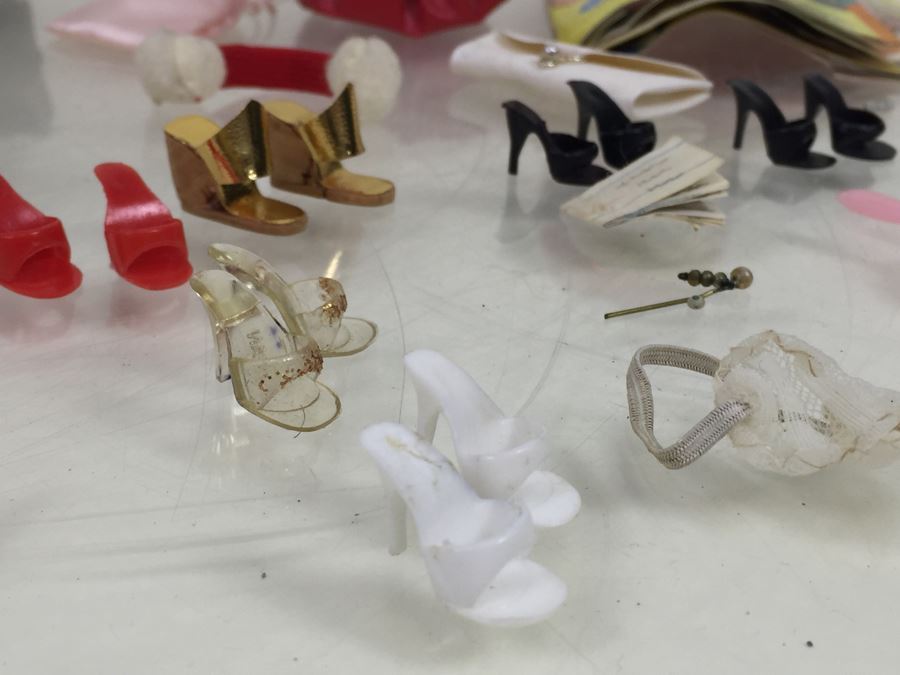 Huge Lot Of Barbie Doll Clothes And Accessories [Photo 23]