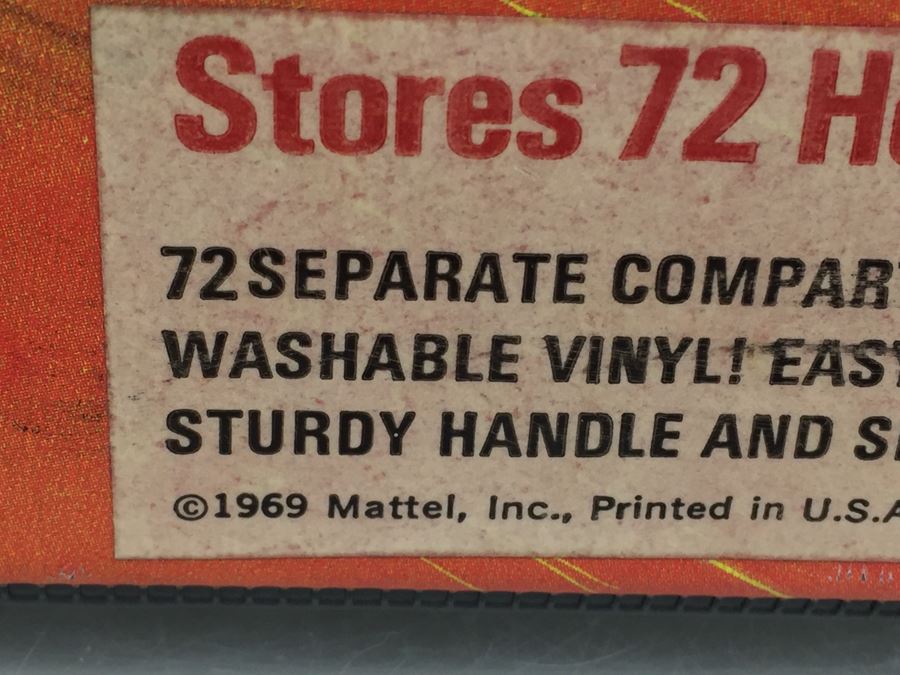 Mattel Hot Wheels Collector's Race Case Stores 72 Hot Wheels Cars Vintage 1969 [Photo 7]