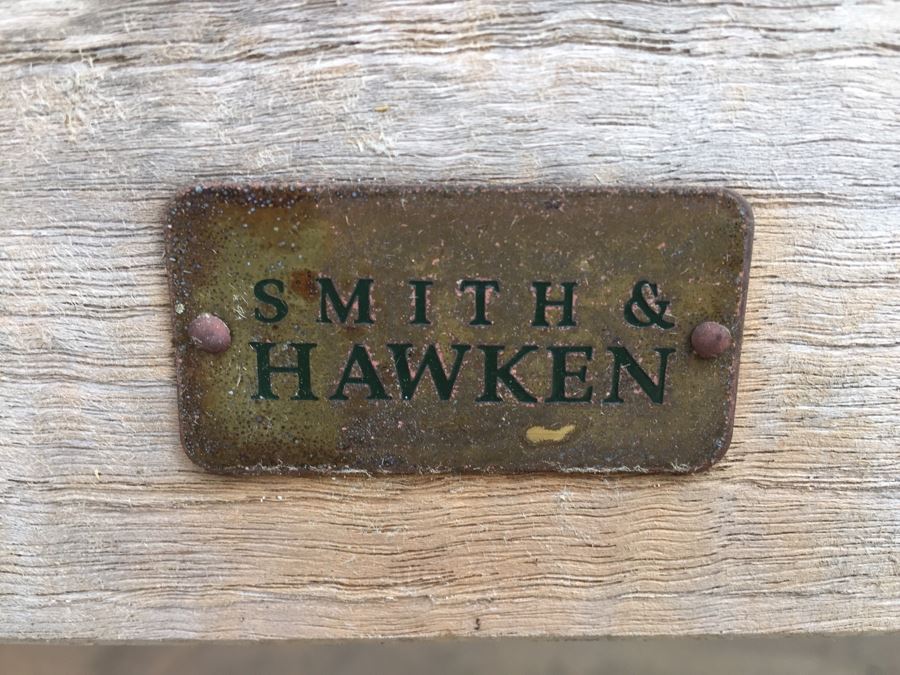 smith and hawken garden bench