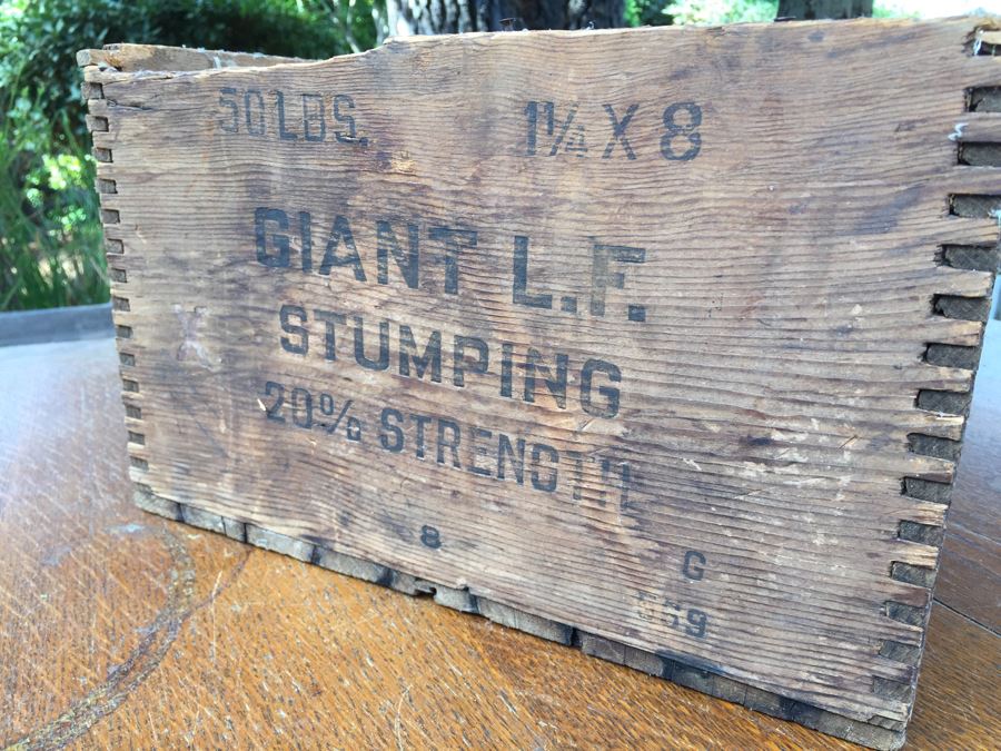 Vintage Atlas Powder Co High Explosives Dangerous Box [Photo 3]