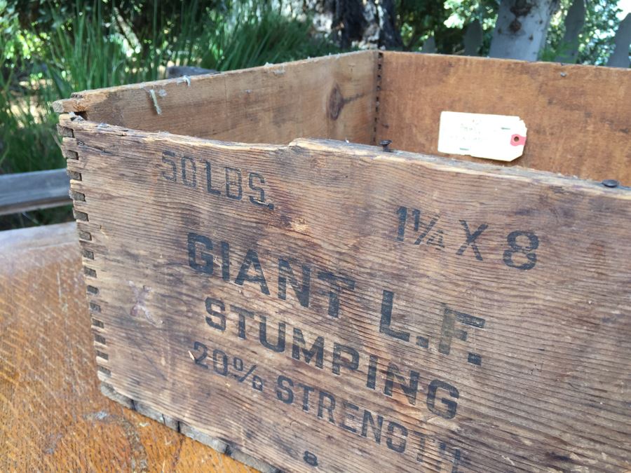 Vintage Atlas Powder Co High Explosives Dangerous Box [Photo 9]